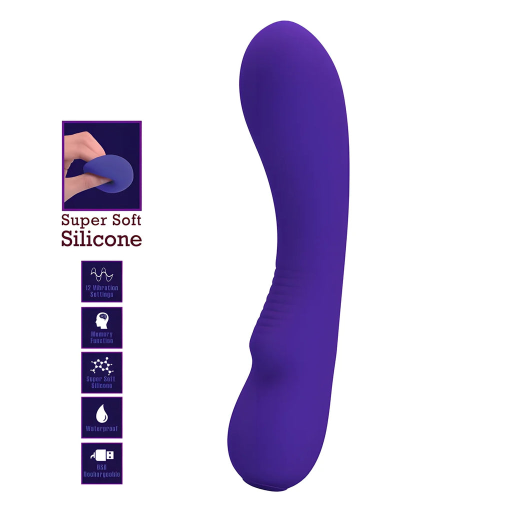 pretty love vibrateur rechargeable prescott violet