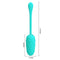 pretty love oeuf vibrant texture marine rechargeable aqua green