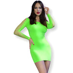 Robe Chilirose CR 4617, allure captivante VERTE - Vignette | Adopt1toy