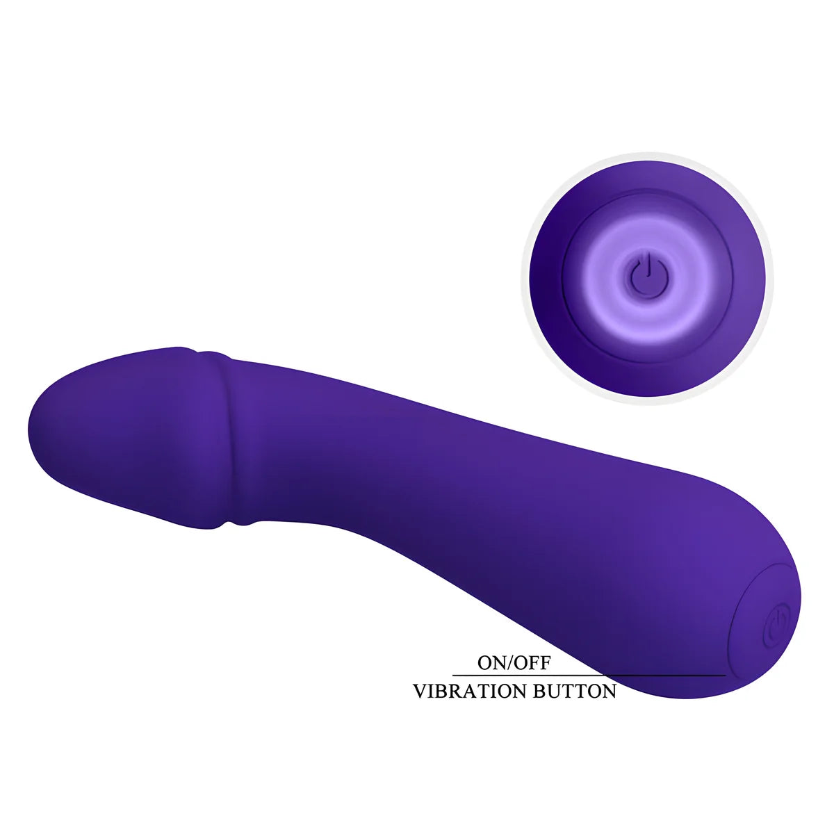 pretty love vibrateur rechargeable cetus violet