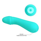 pretty love vibrateur rechargeable cetus vert aqua