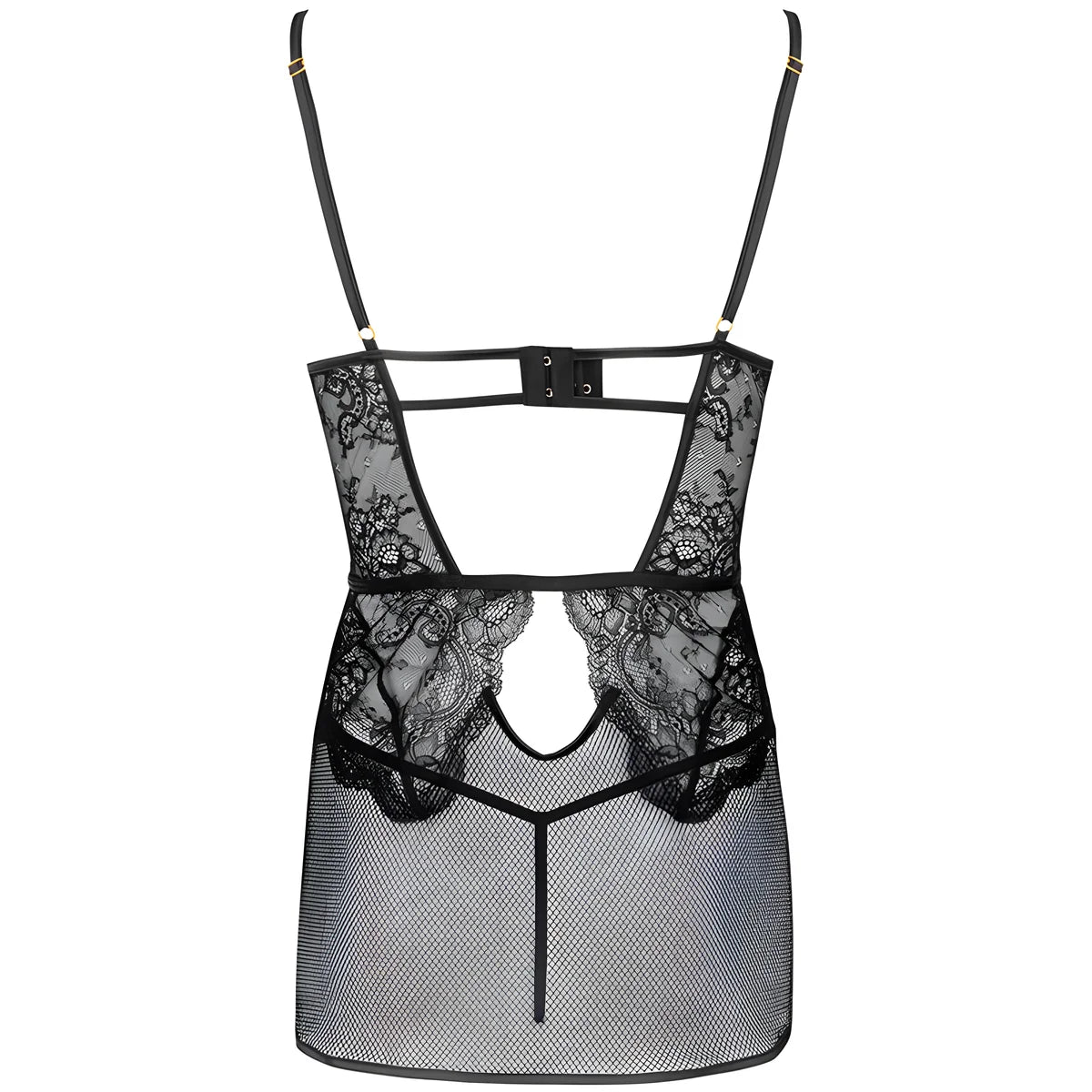 livco corsetti fashion chemise culotte baririn lc 90633 noir