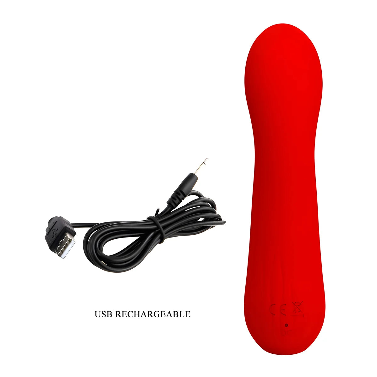 pretty love vibrateur rechargeable faun rouge