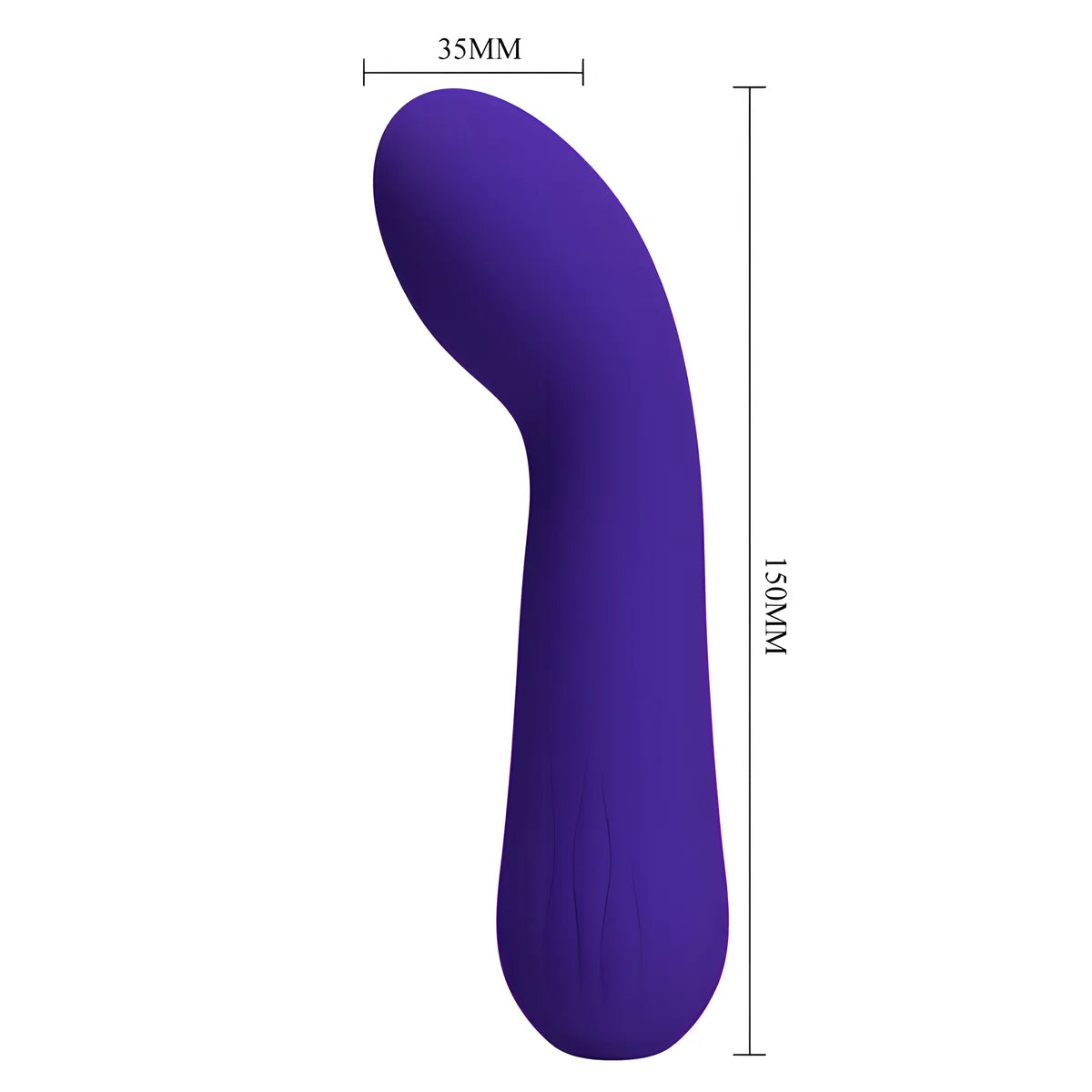 pretty love vibrateur rechargeable faun violet
