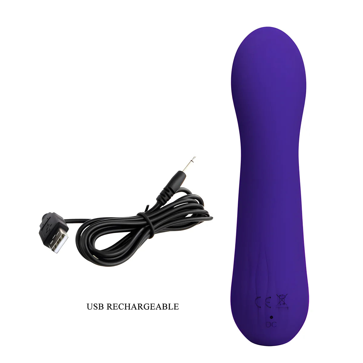 pretty love vibrateur rechargeable faun violet