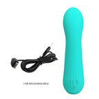 pretty love vibrateur rechargeable faun vert aqua