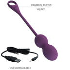 pretty love elvira kegel balls app telecommande violet