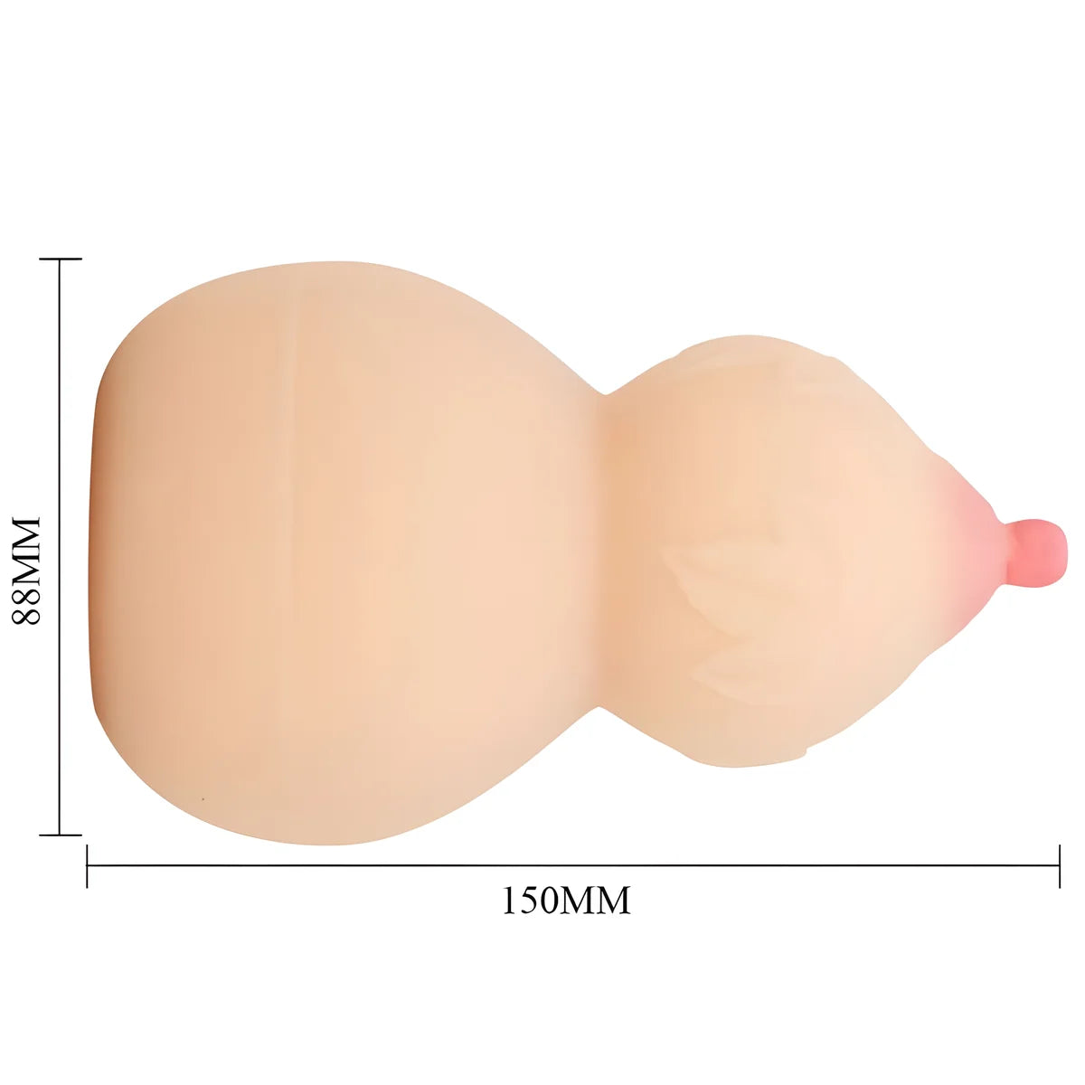 crazy bull mastubador en forme de poitrine calebasse