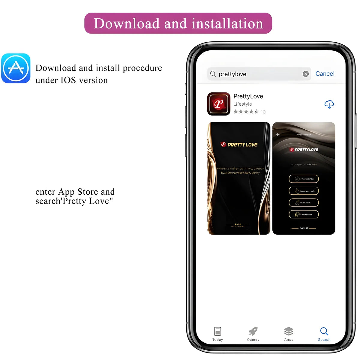 pretty love abner application violet