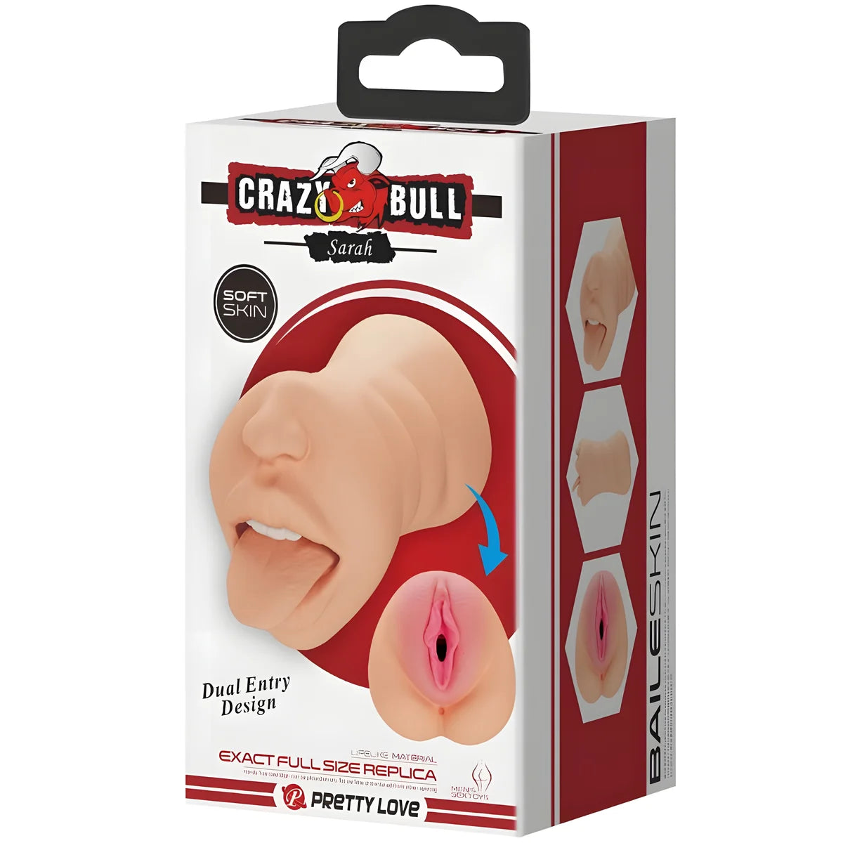 crazy bull mastubador en forme de vagin sarah double entree