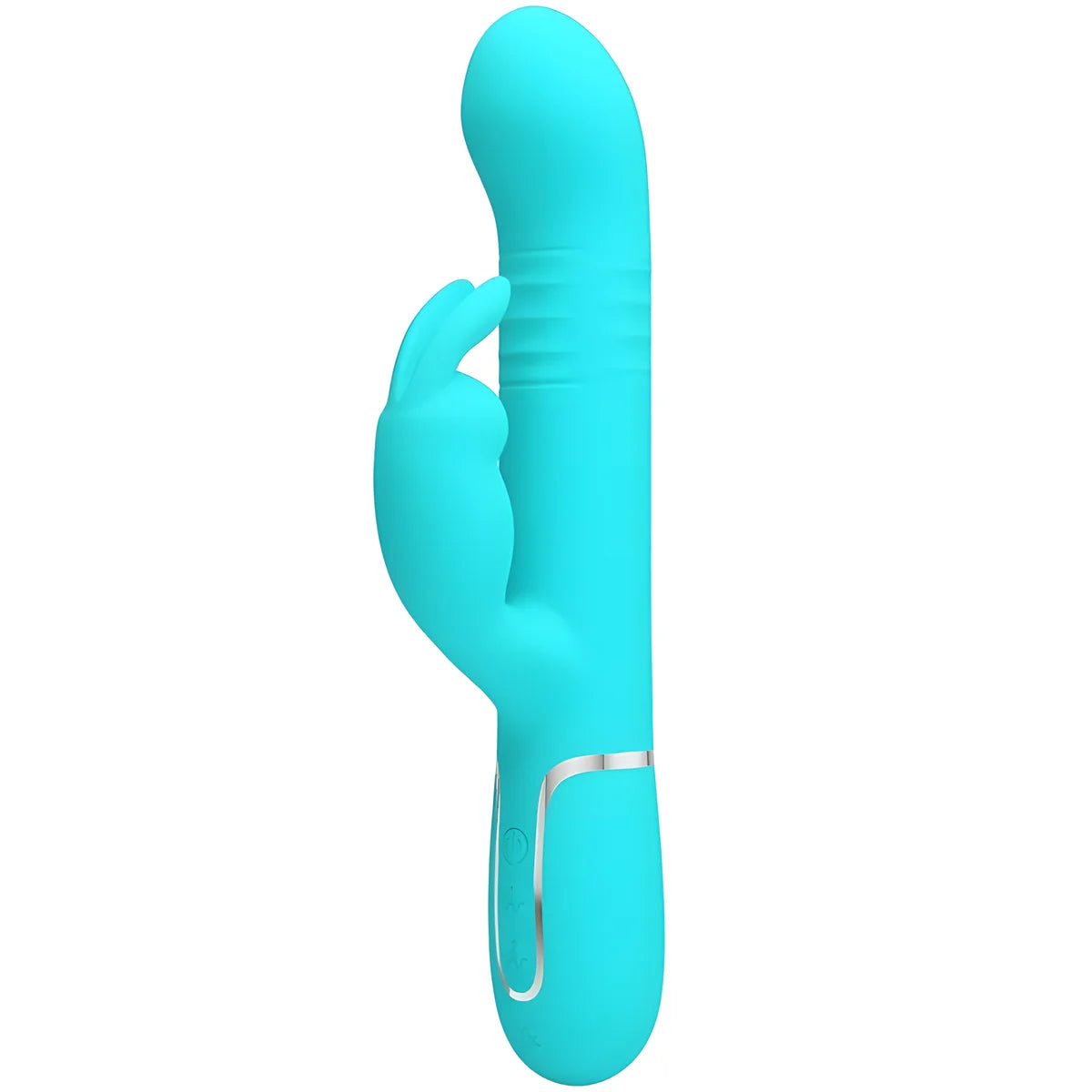 pretty love vibrateur coale rabbit perles vert aqua