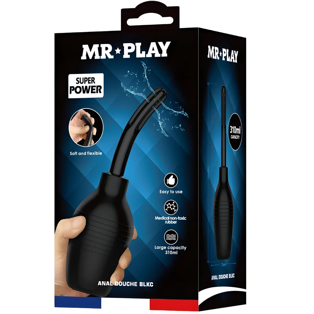 mr play douche anal blkc super power noir