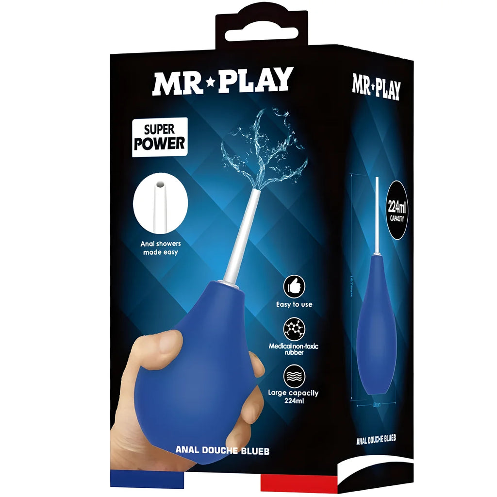 mr play douche anal blueb super power bleu