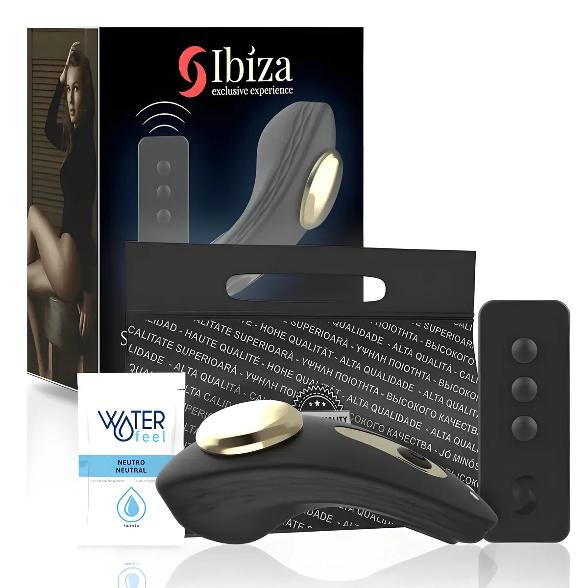 ibiza telecommande vibrateur pantie en silicone