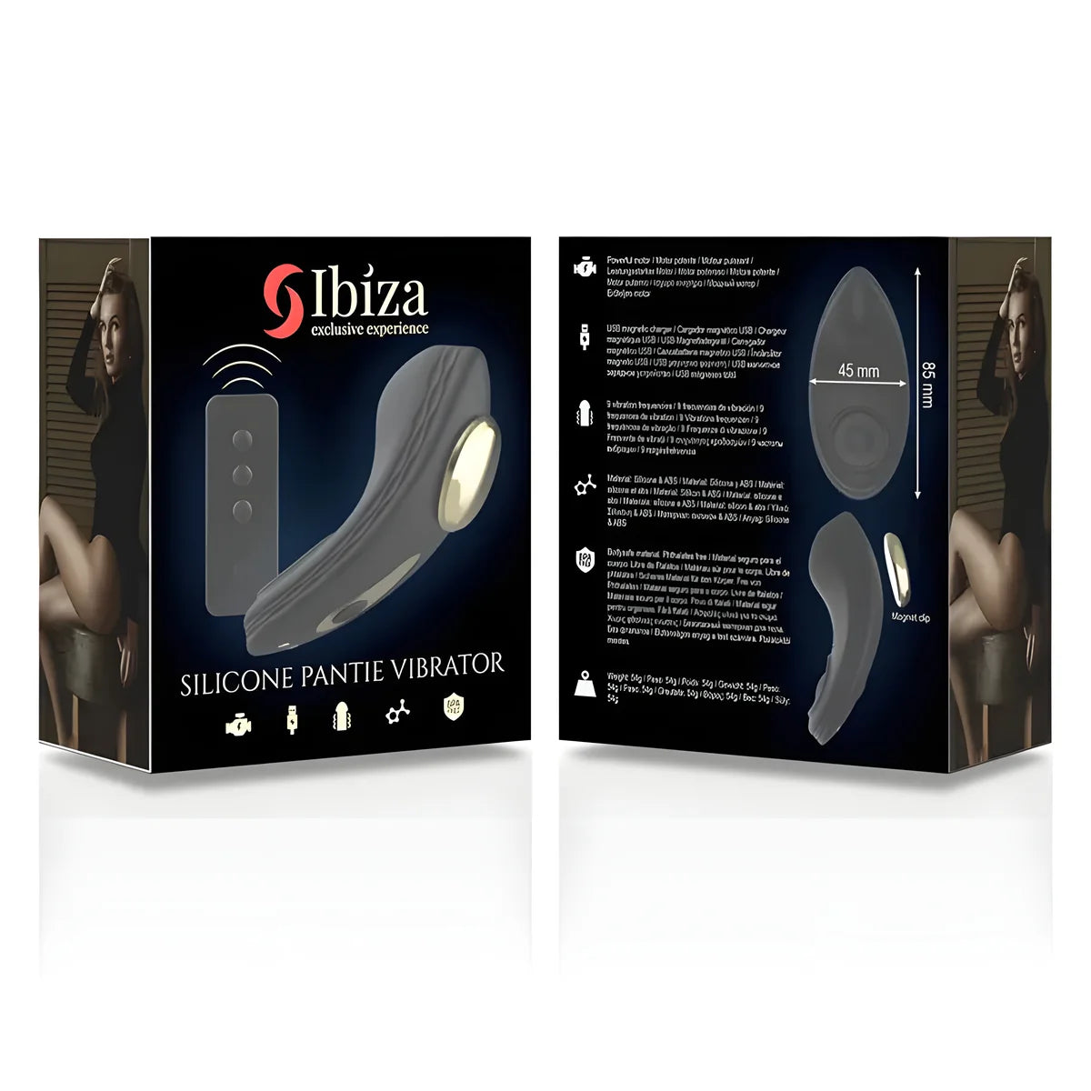 ibiza telecommande vibrateur pantie en silicone