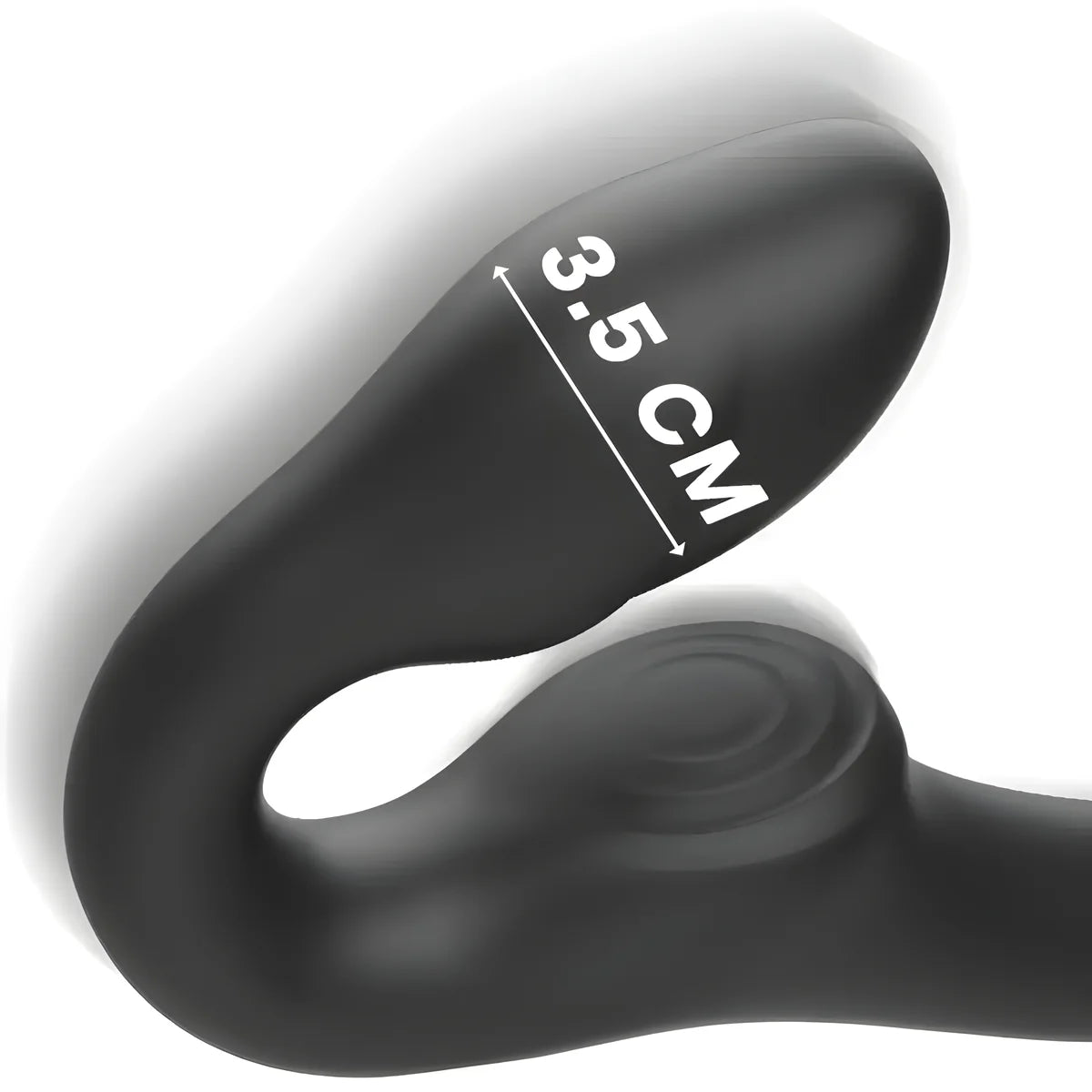 ibiza vibrateur sans bretelles avec bouton poussoir de telecommande