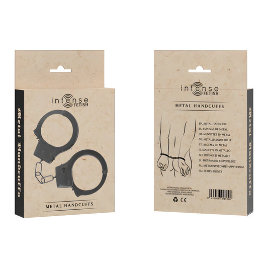 intense fetish menottes en metal