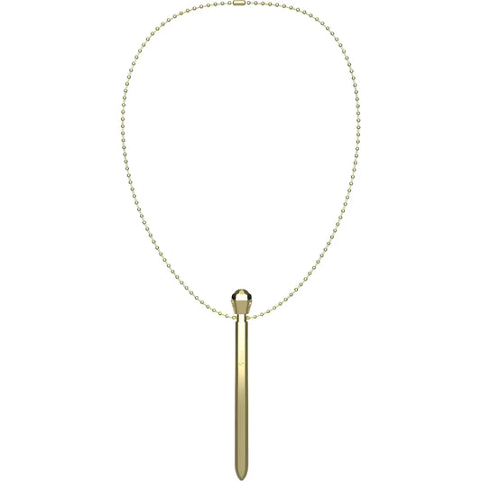 ibiza stimulateur de poche clito collier chargeur usb 12 modes de vibration dore 12 2 x 1 5