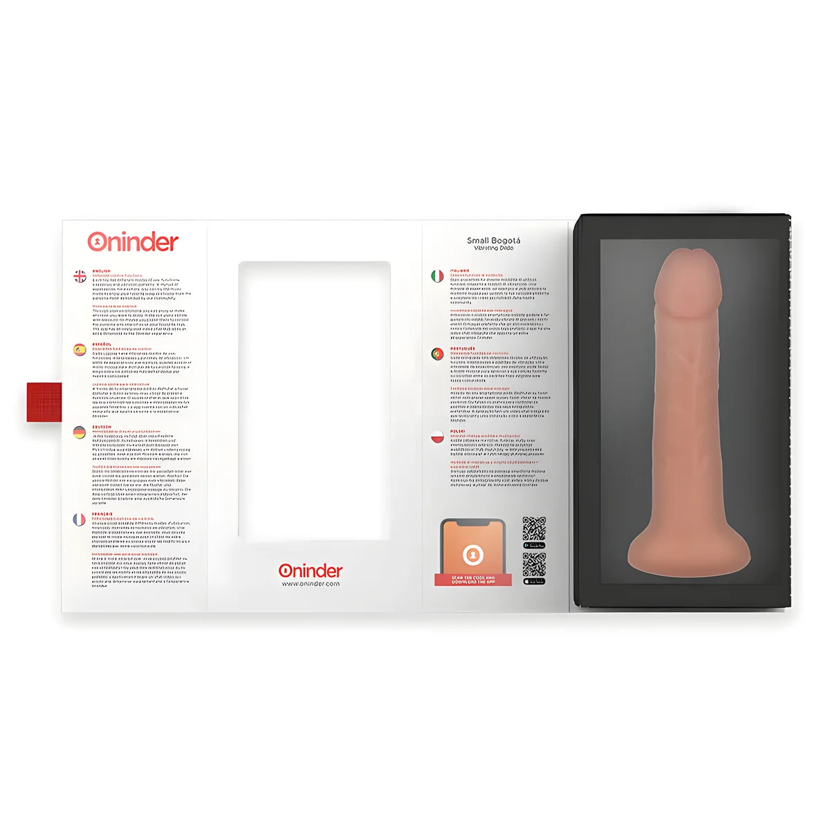 oninder petit gode vibrateur bogota 9 vitesses naturel 17 5 cm o 4 cm application gratuite
