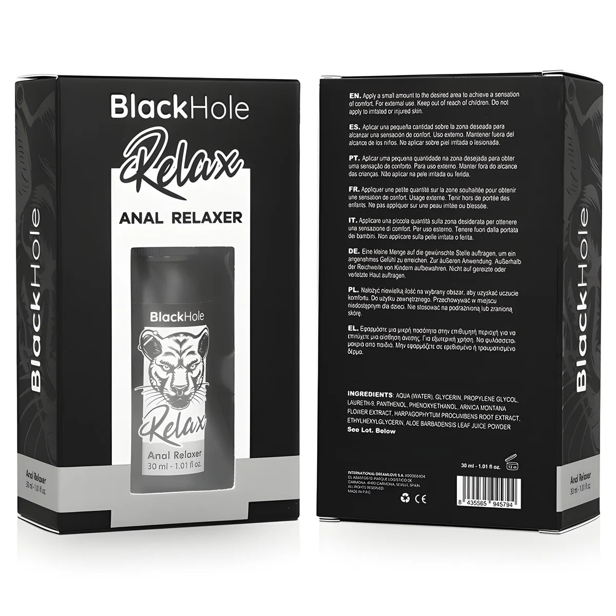 black hole spray relaxant anal explorer 30 ml