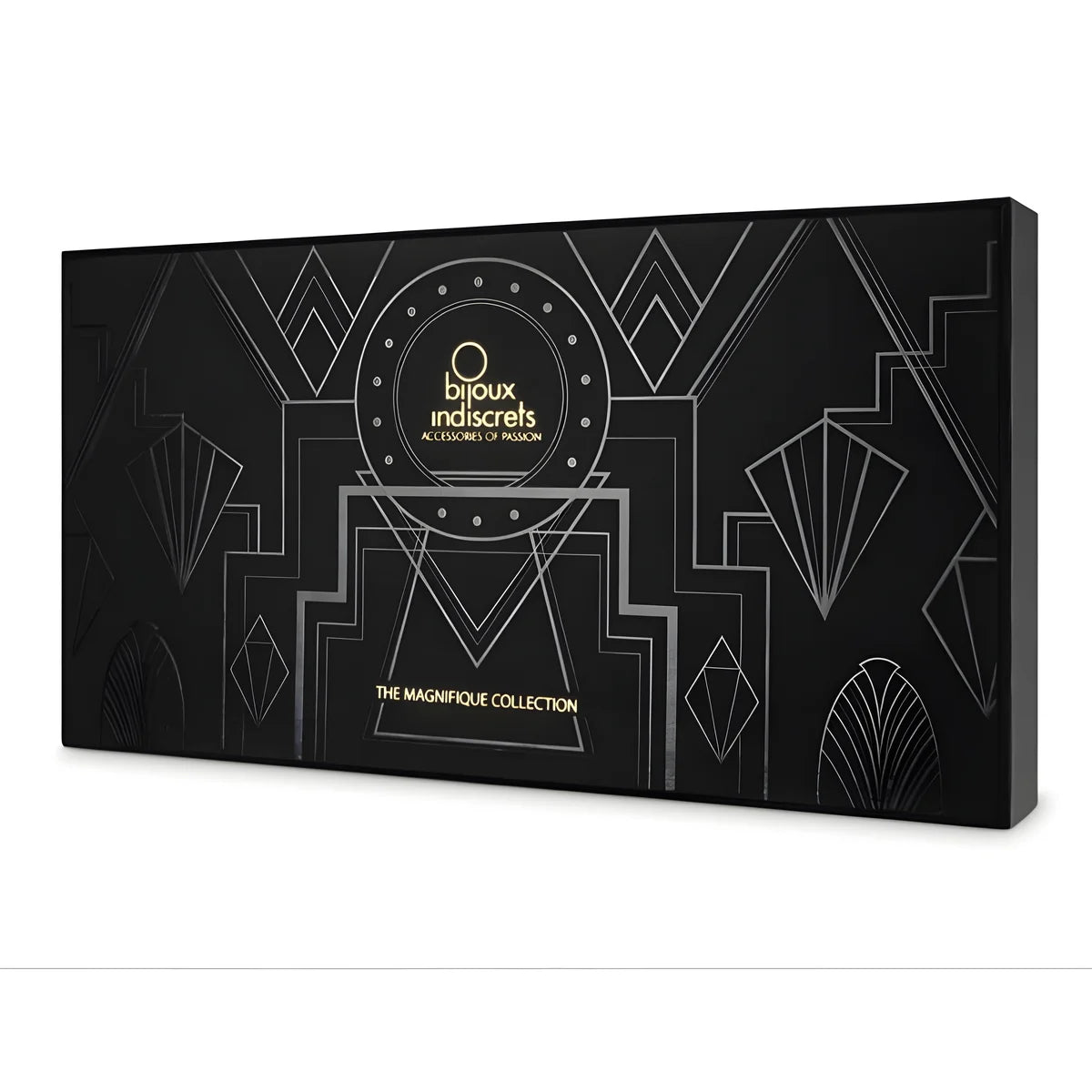 bijoux magnifique collier en metal franges dorees