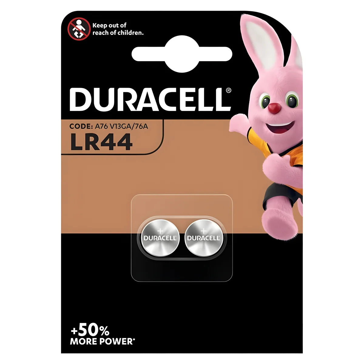 duracell pile lr44 1 5v 2 unites