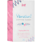 intt gel vibrateur liquide de barbe a papa puissant stimulant intime 15 ml