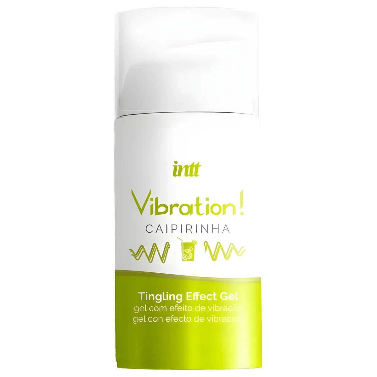 intt gel vibrateur liquide caipirinha puissant stimulant intime 15 ml