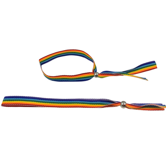 pride bracelet balle en argent drapeau lgbt