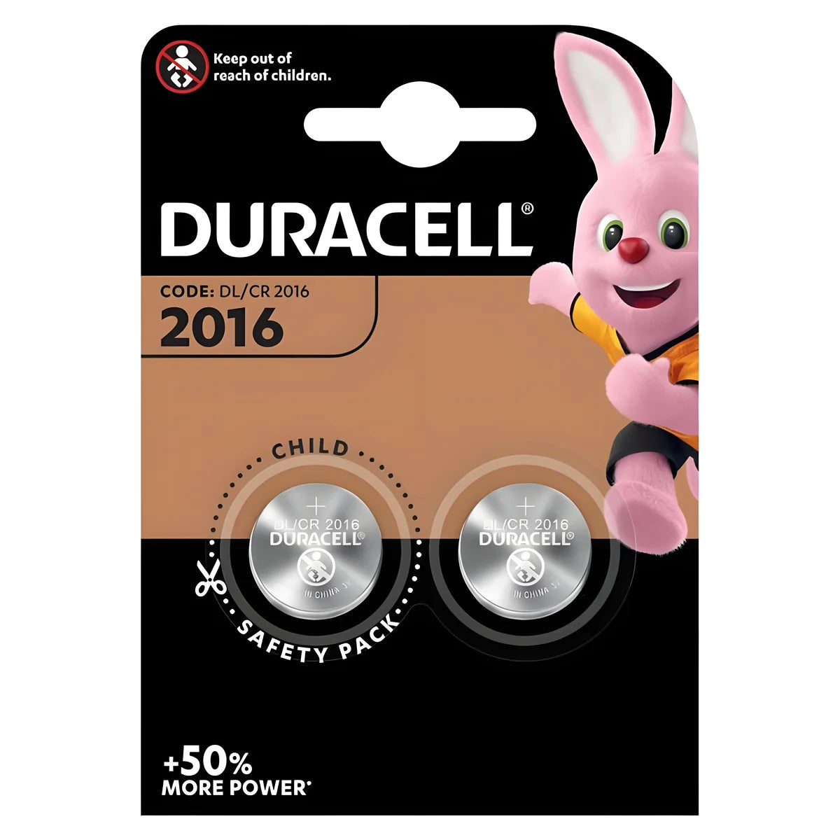 duracell pile bouton litio cr2016 3v 2 unit