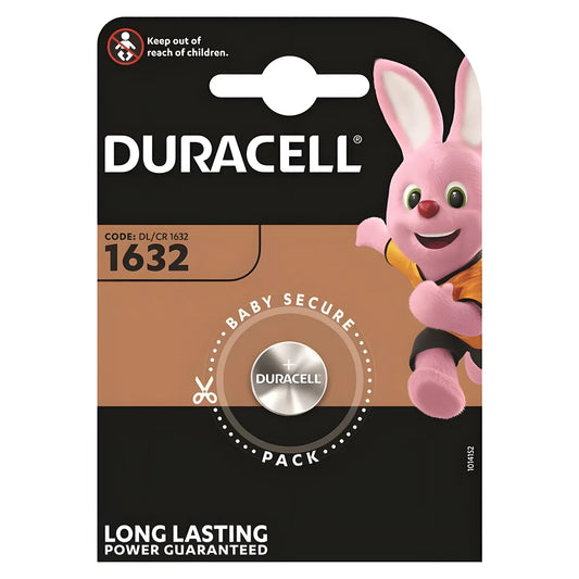 duracell pile bouton litio cr1632 3v 1 unit