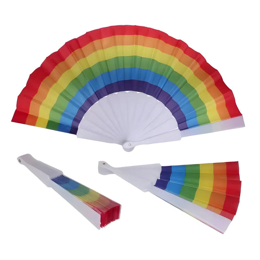 pride eventail en tissu drapeau lgbt