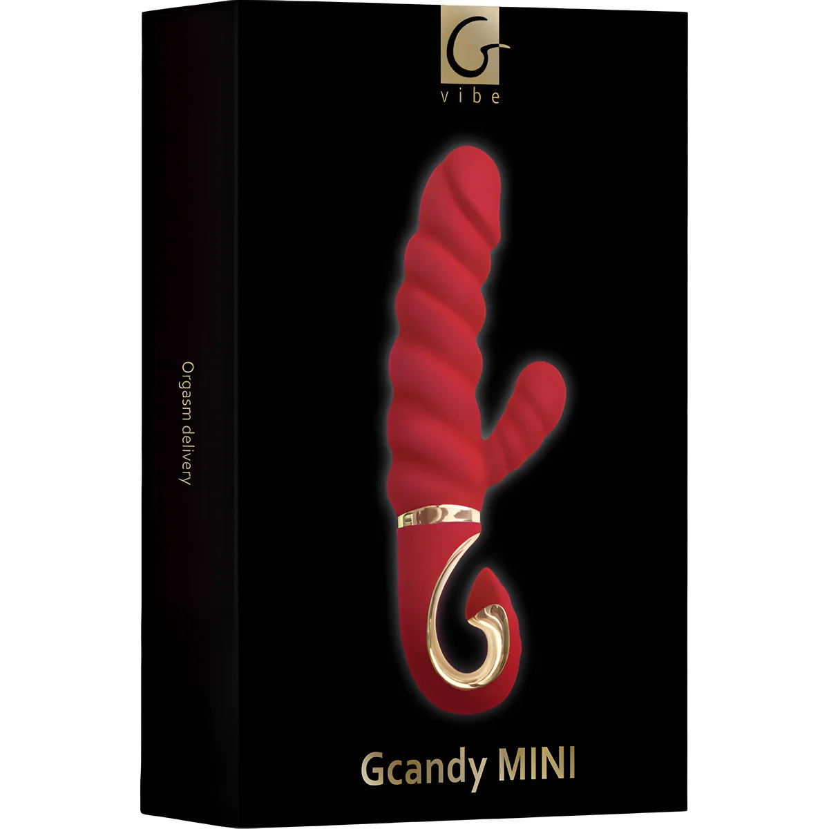 g vibe vibrateur gcandy mini rouge en silicone