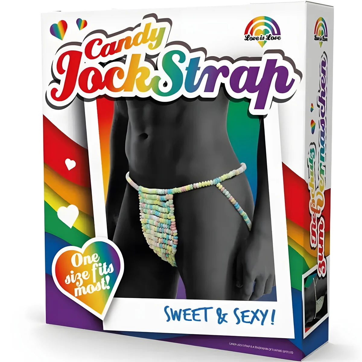 spencer fleetwood rainbow candy thong candy jockstrap