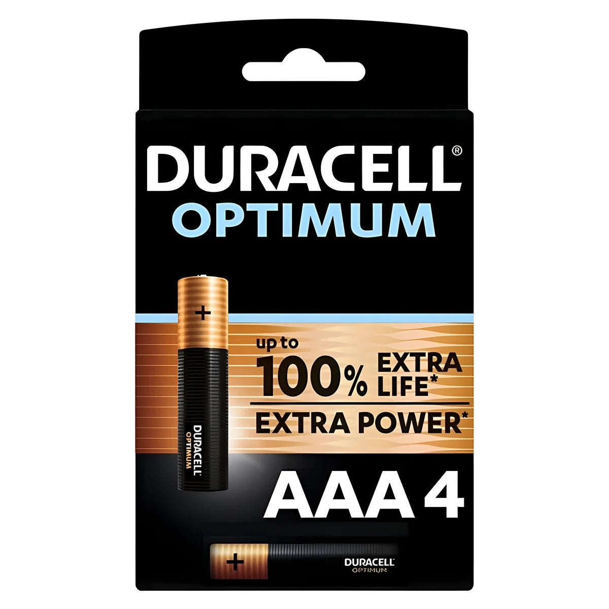 duracell pile alcaline optimum 200 aaa lr03 4 unit