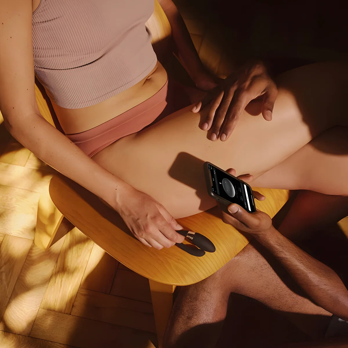 lelo masseur pour couples noir tiani harmony