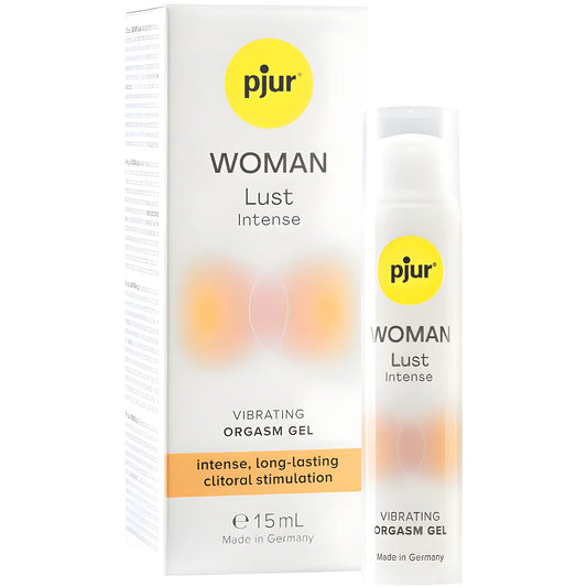 pjur woman lust gel vibrant intense pour orgasme 15 ml