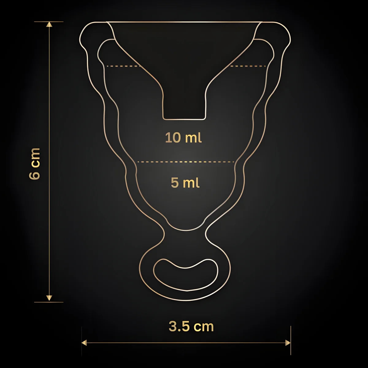 g vibe gcup coupe menstruelle noire