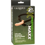 CALEXOTICS - EXTENSION PERFORMANCE MAXX RÉALISTE AVEC HARNAIS PEAU CLAIRE - Vignette | Adopt1toy