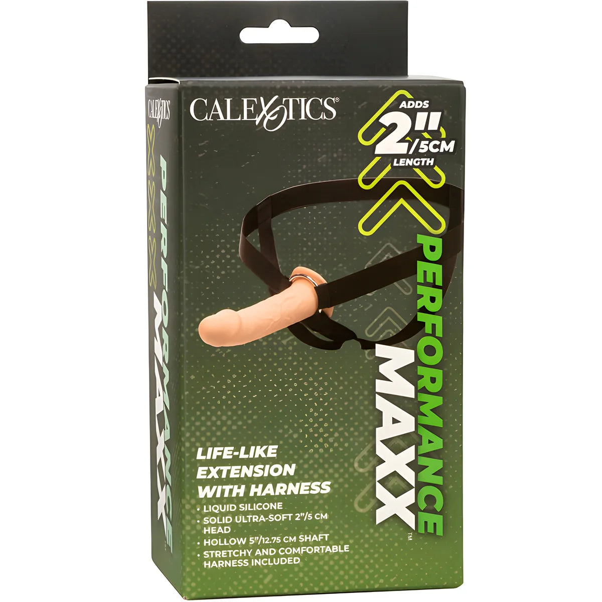 calexotics extension performance maxx realiste avec harnais peau claire