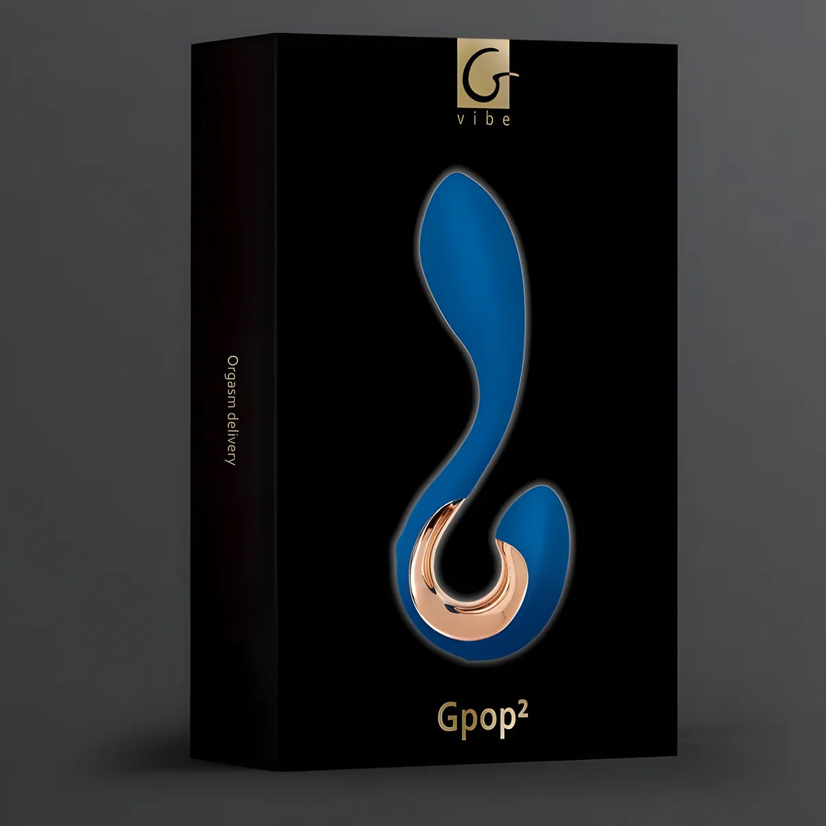 g vibe gpop 2 vibrateur g et p point bleu indigo