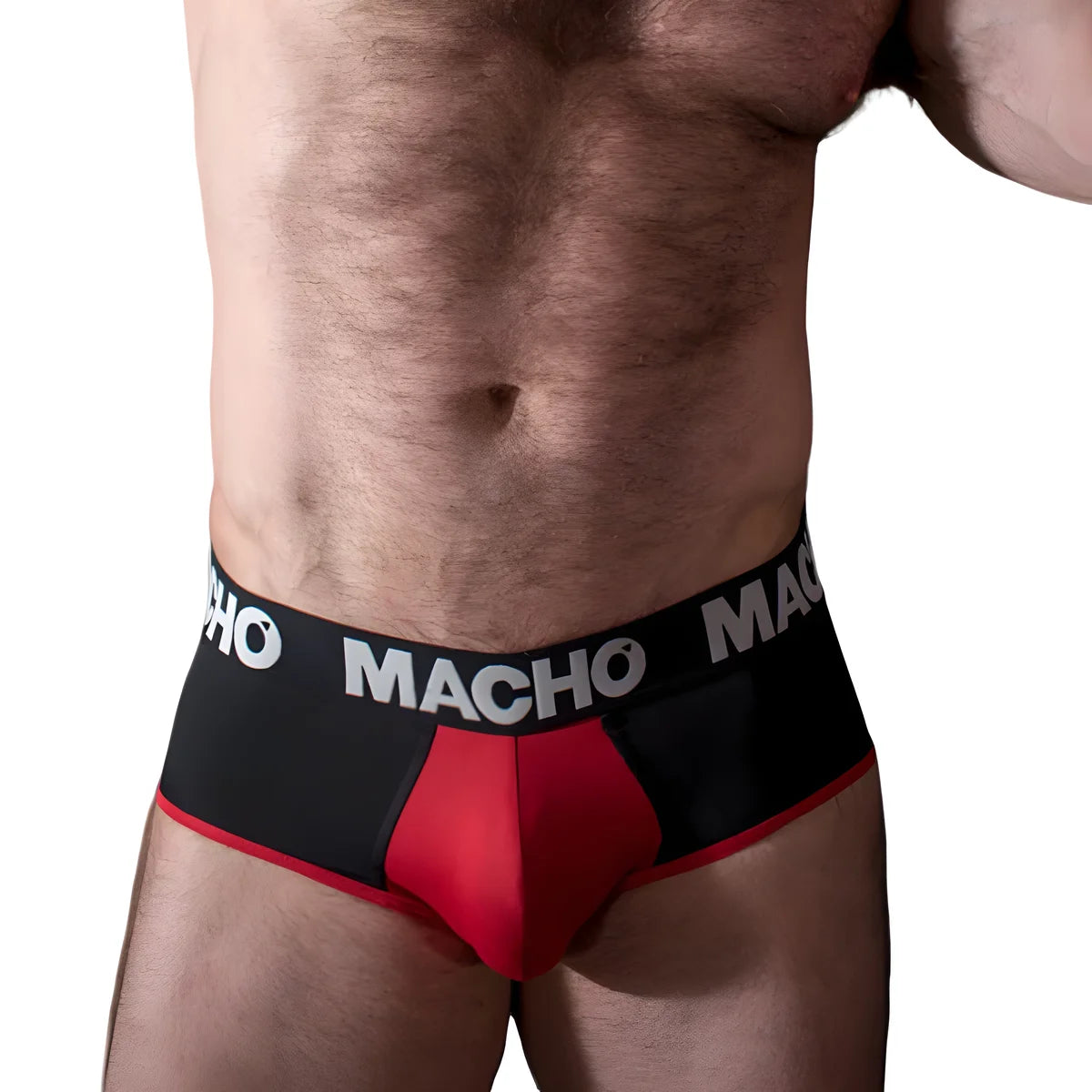 macho ms26n slip noir rouge s