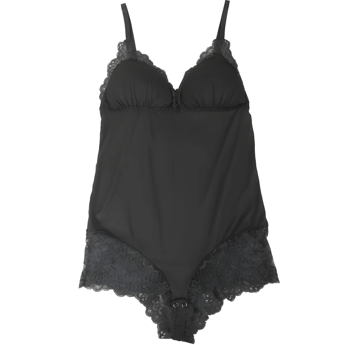 subblime teddy detail dentelle florale noir l xl