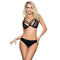 subblime ensemble deux pieces de soutien gorge transparent et bandes s m