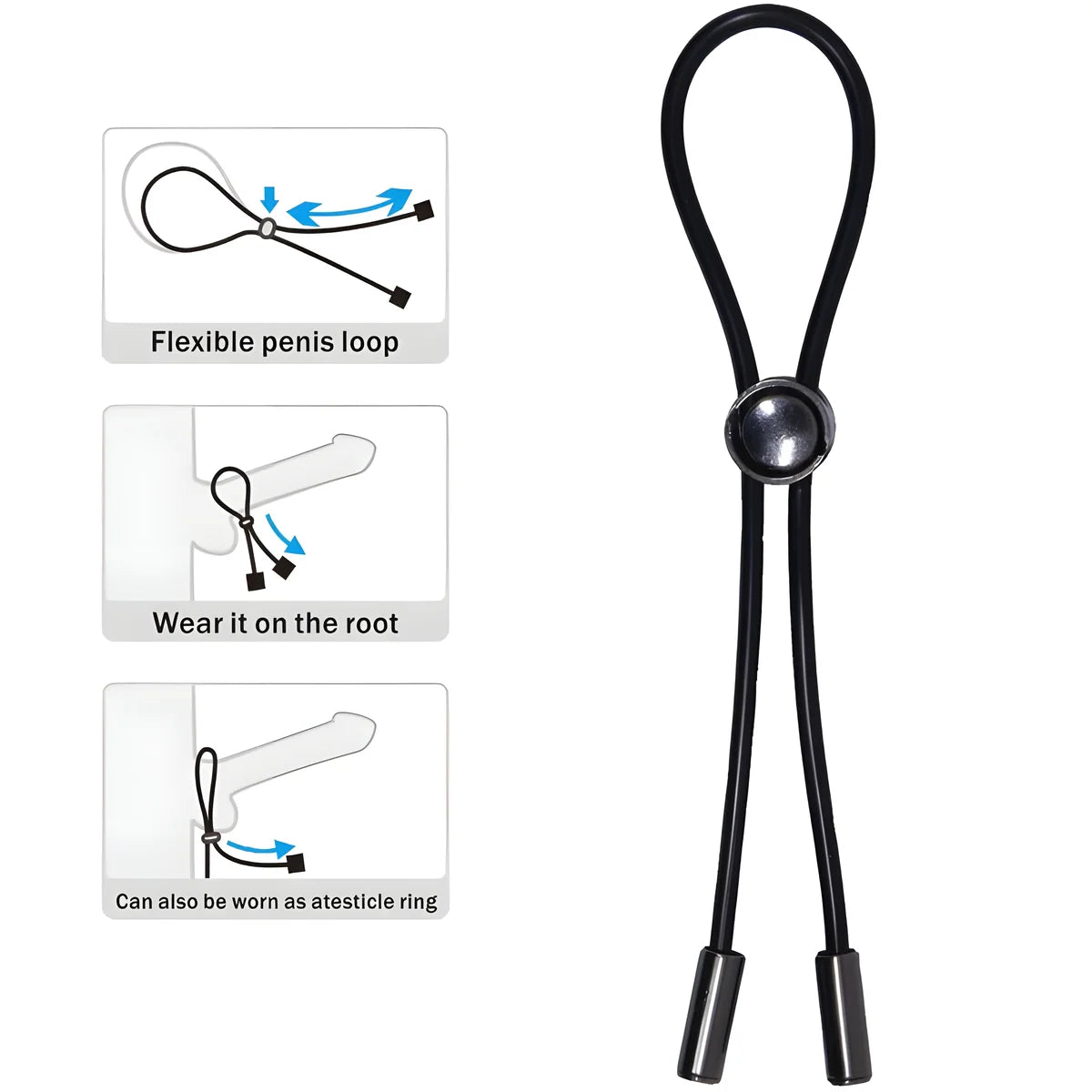 pretty love anneau penis cordon et testicules