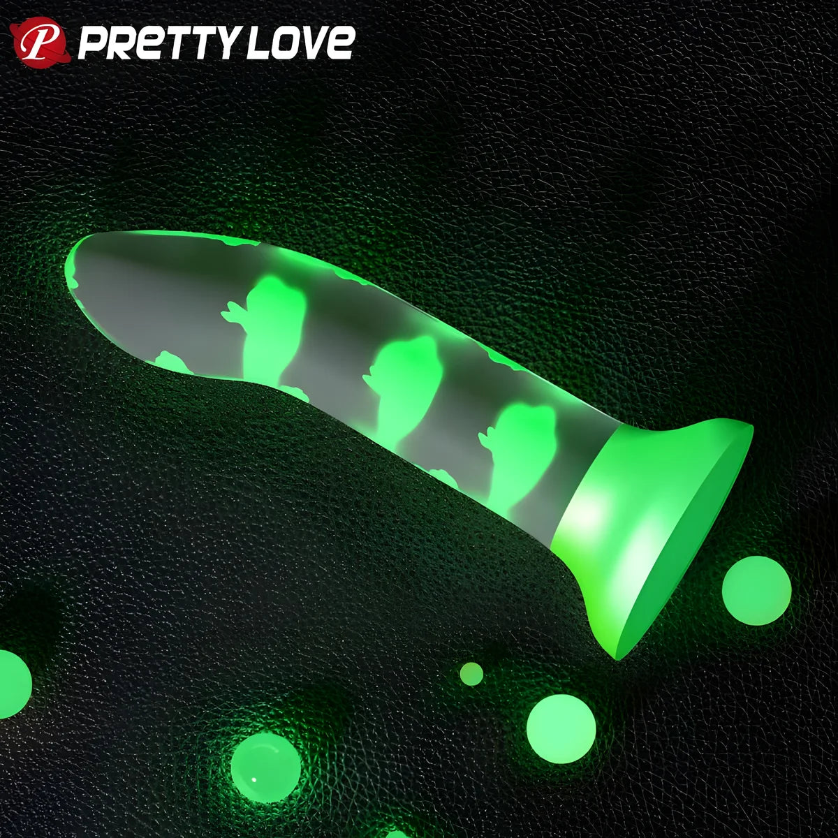 pretty love gode magique nightfall sans vibration vert lumineux