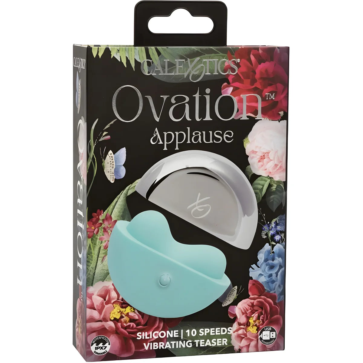 calexotics ovation stimulateur daplauses vert aqua