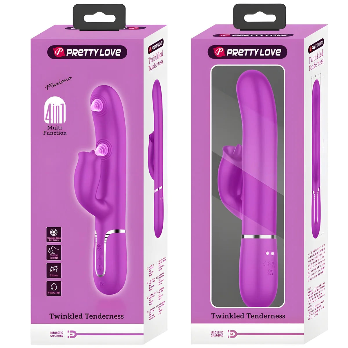 pretty love vibrateur lapin a lecher fuchsia