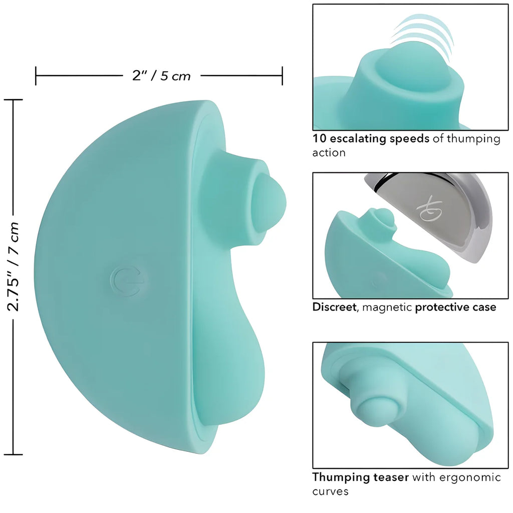 calexotics ovation stimulateur acclaim aqua green