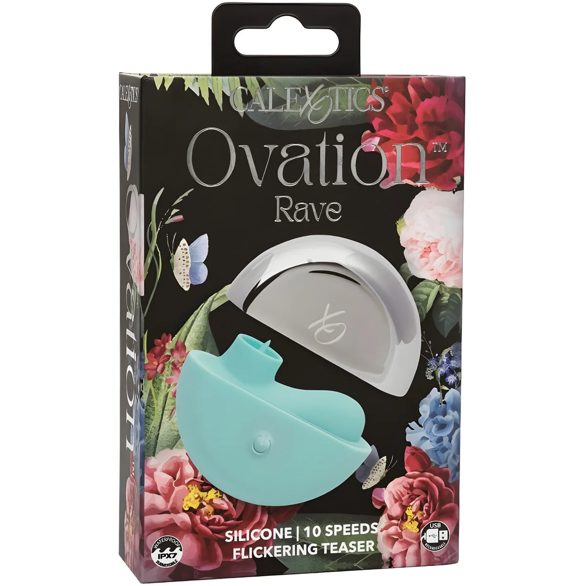 calexotics ovation stimulateur rave vert aqua